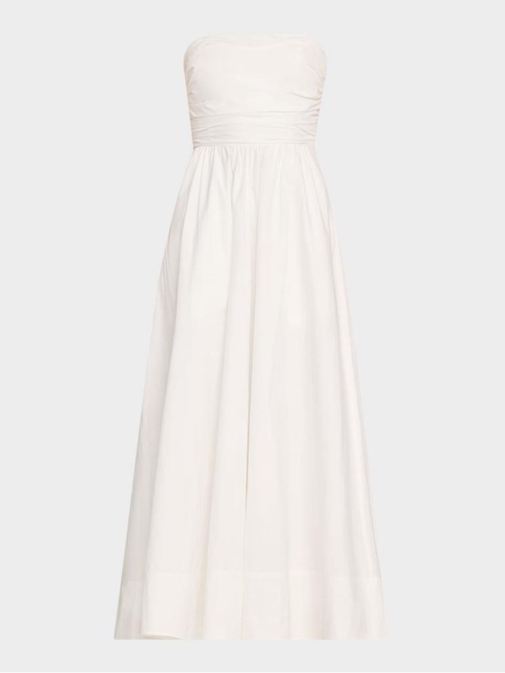 A.L.C. Tate Strapless White Dress